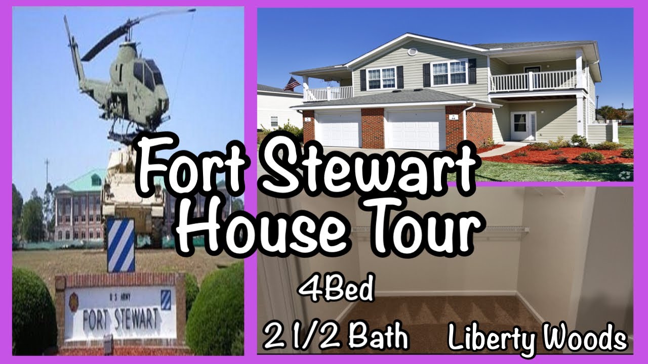 Fort Stewart House Tour| 4 Bedroom 2 1/2 Bath | Liberty Woods