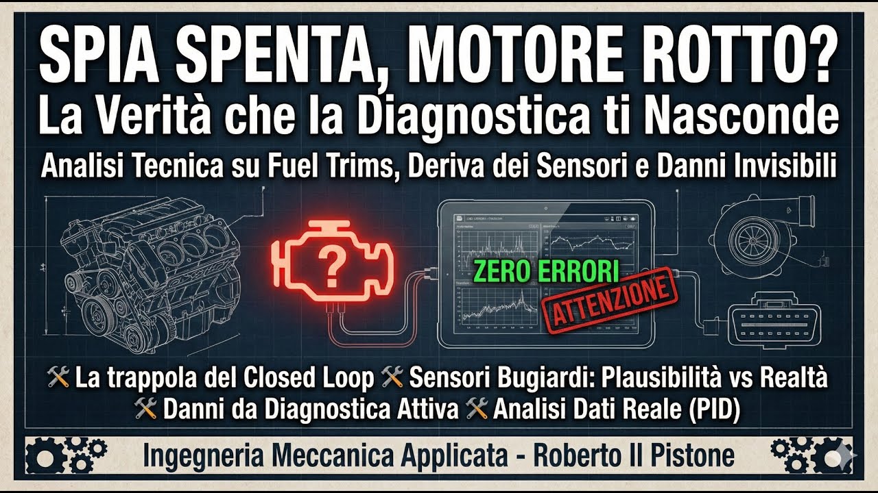 ⚠️ SPIA SPENTA, MOTORE ROTTO? La Verit&agrave; che la Diagnostica ti Nasconde 📉