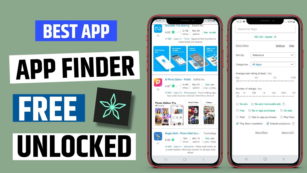 Best Free APP FINDER For Android
