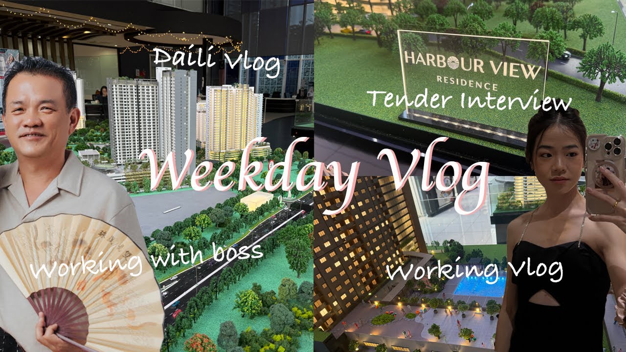 跟爸爸一起上班Workday with My Dad👨 |  Site Walk PT4✨& Tender Interview🤝