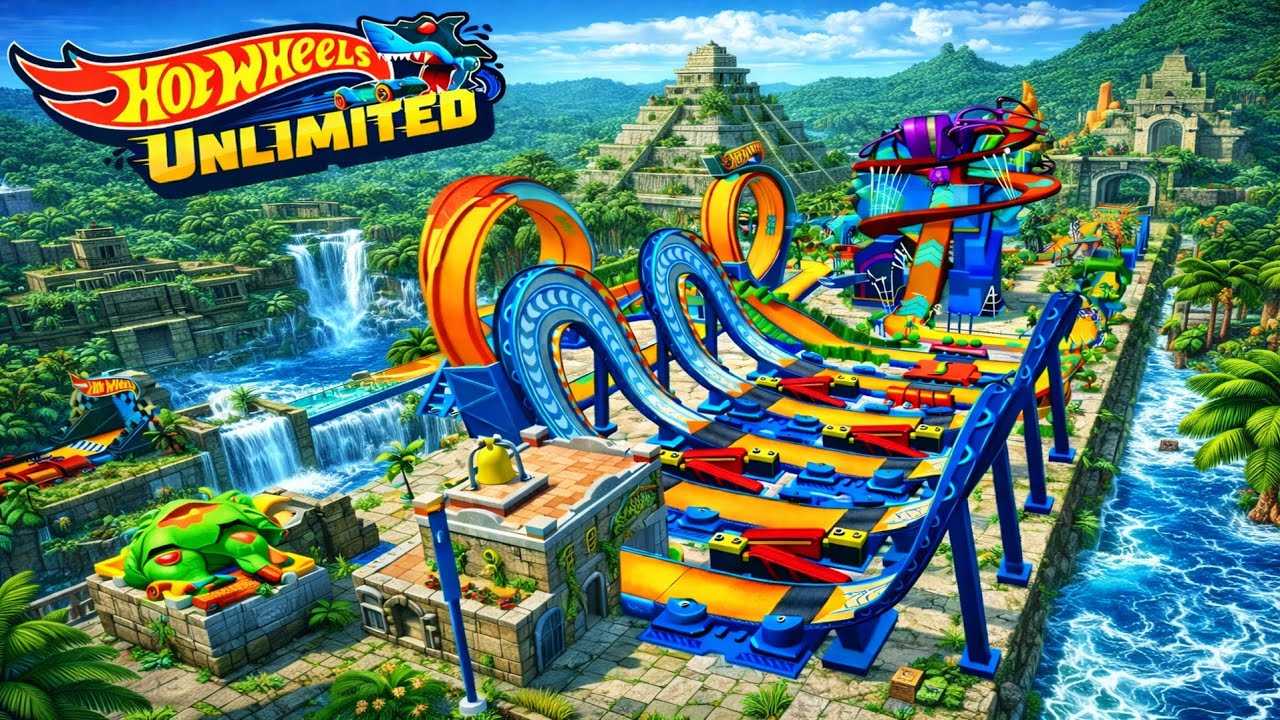 Hot Wheels Unlimited 2 - Let's Race Unstoppable And Win In My Shockwave Track