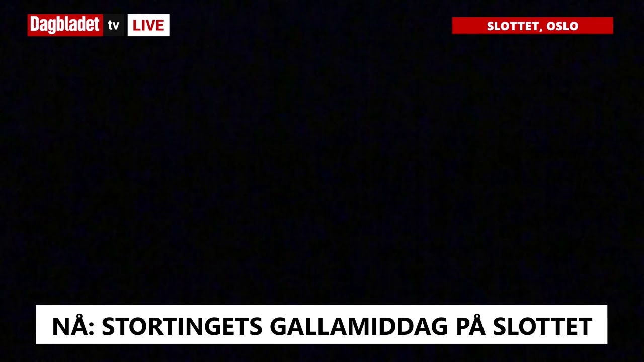 SE TV: Kongen taler under gallamiddagen for Stortinget