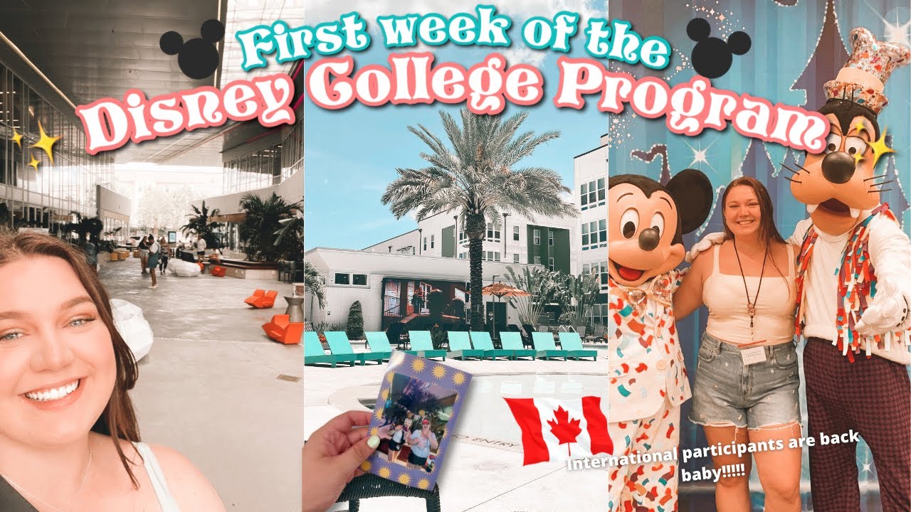 First Week on the Disney College Program! | Onboarding, shopping + Tangled Welcome Event