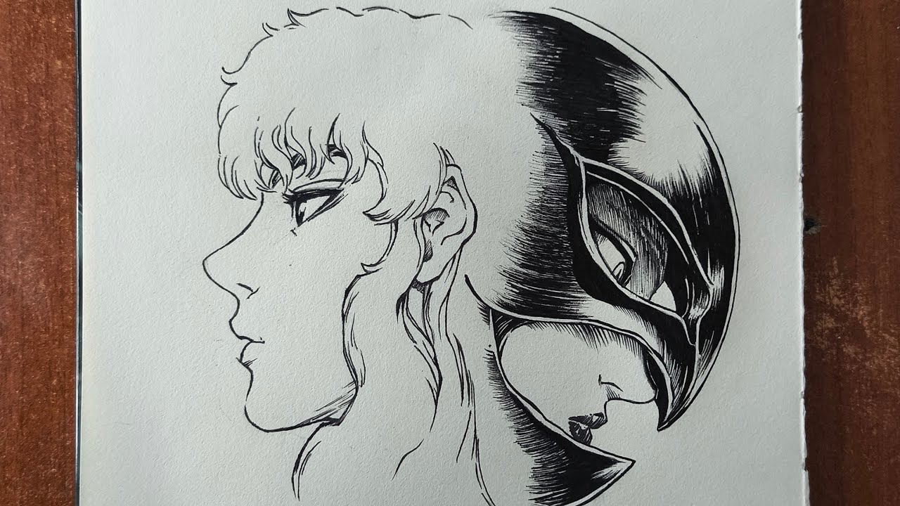 Cómo dibujar a GRIFFITH/FEMTO || Berserk || Dibujo Fácil