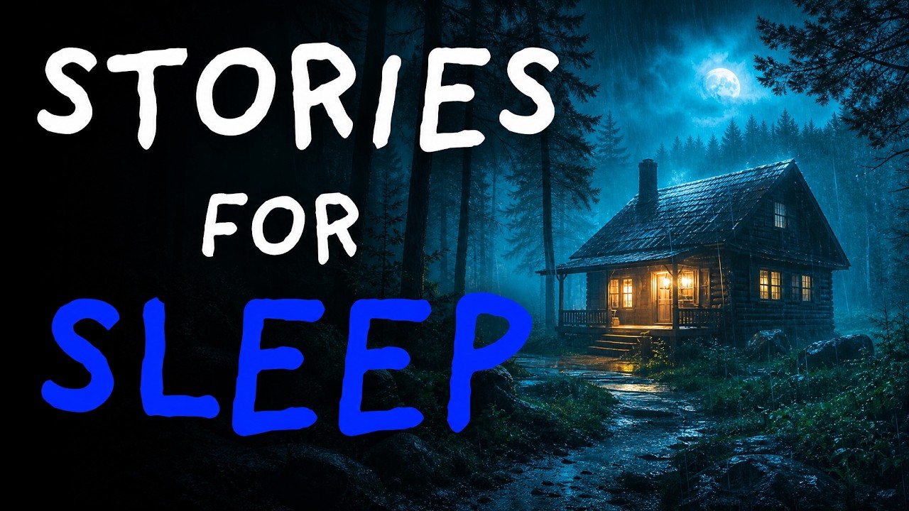 True Scary Stories Told to the Sound of Rain | Relax and Fall Asleep Quickly | Black Screen Vol. 62