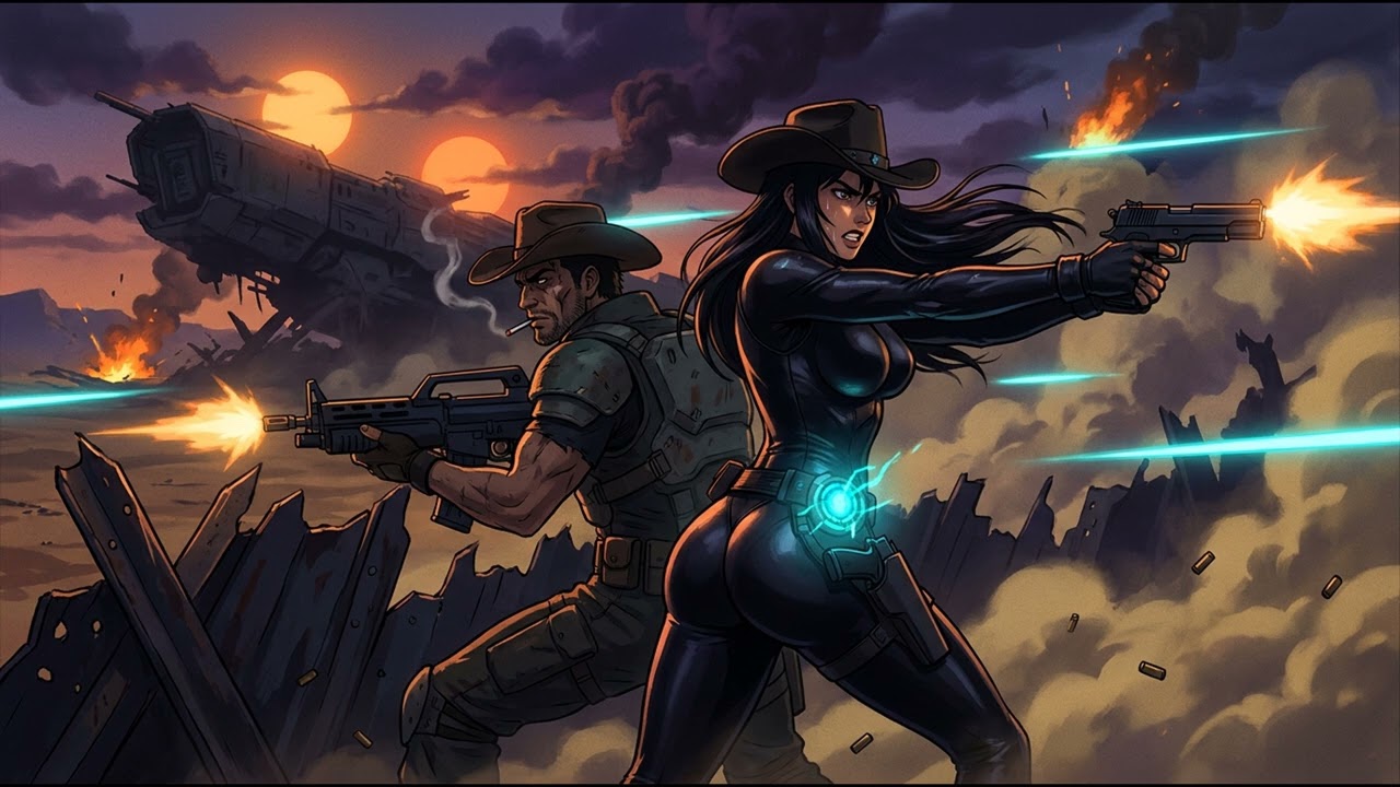 Space Cowboy Saga - RESUB | Liquid DnB Space Western Mix