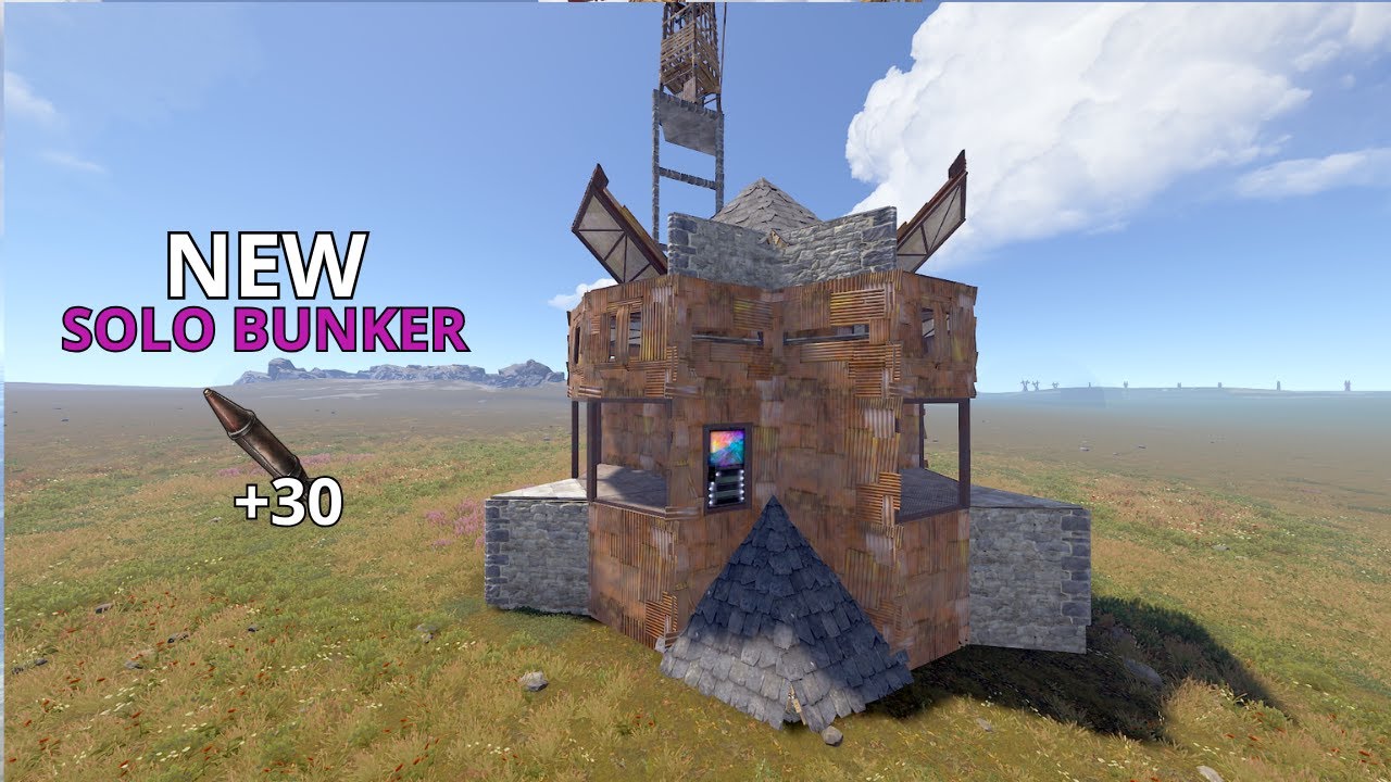 Base Solo Bunker Rust Console