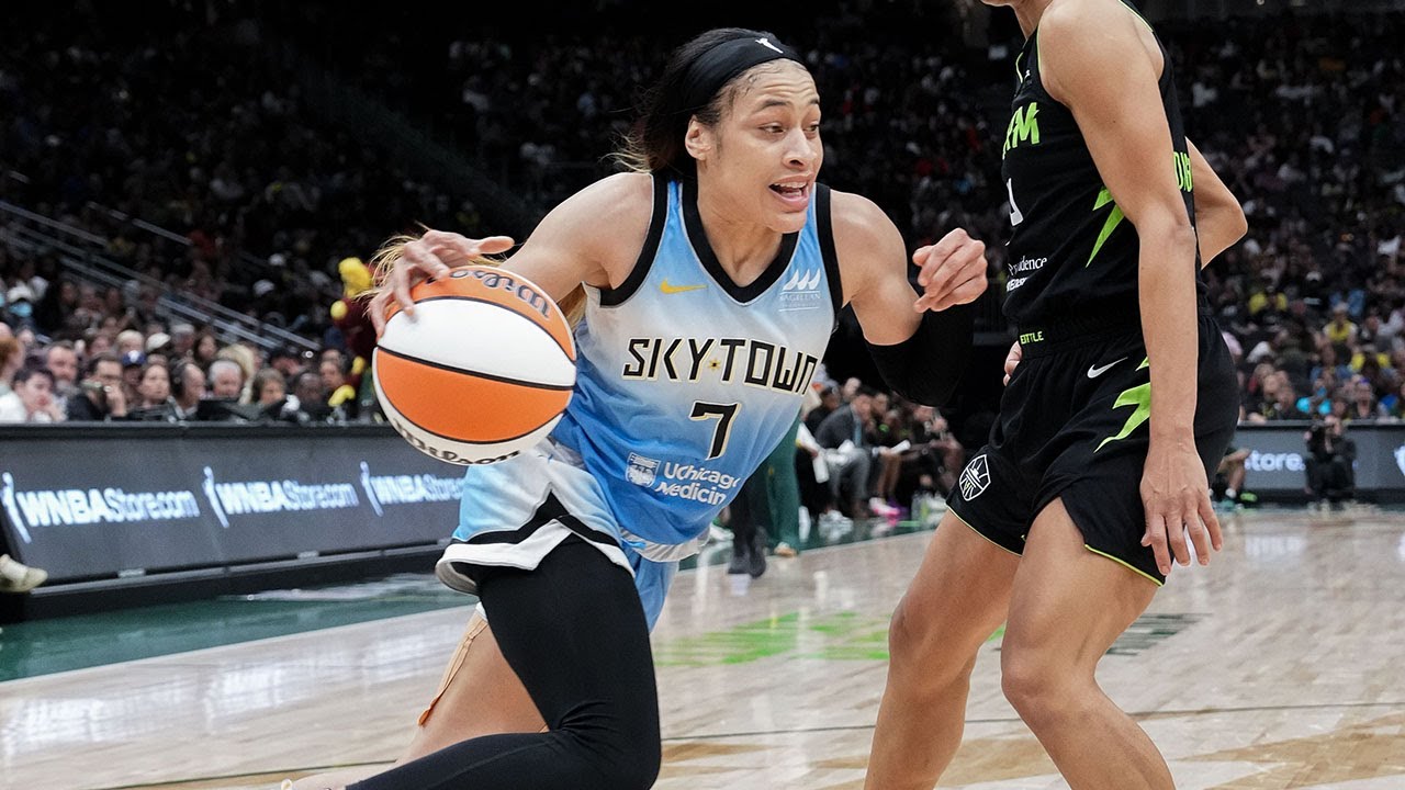 HIGHLIGHTS: Chennedy Carter scores season-high 33 points in Sky win over Storm | July 5, 2024