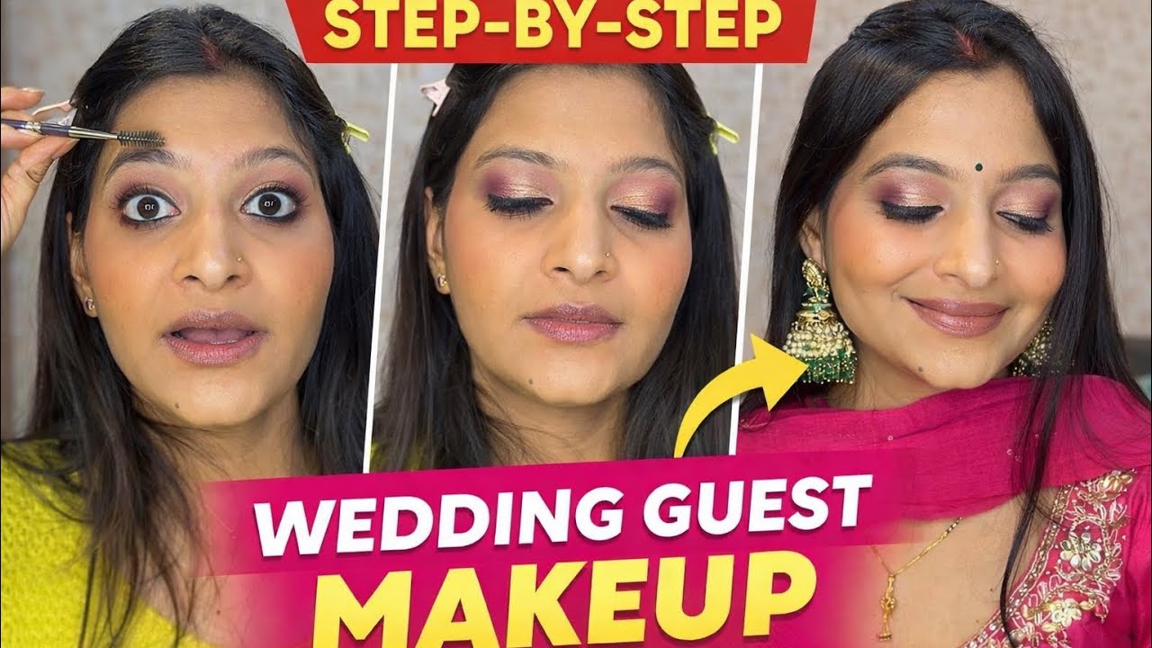 STEP BY STEP Makeup Tutorial | Party Makeup | Easy Tutorial #artistakanshapandey 