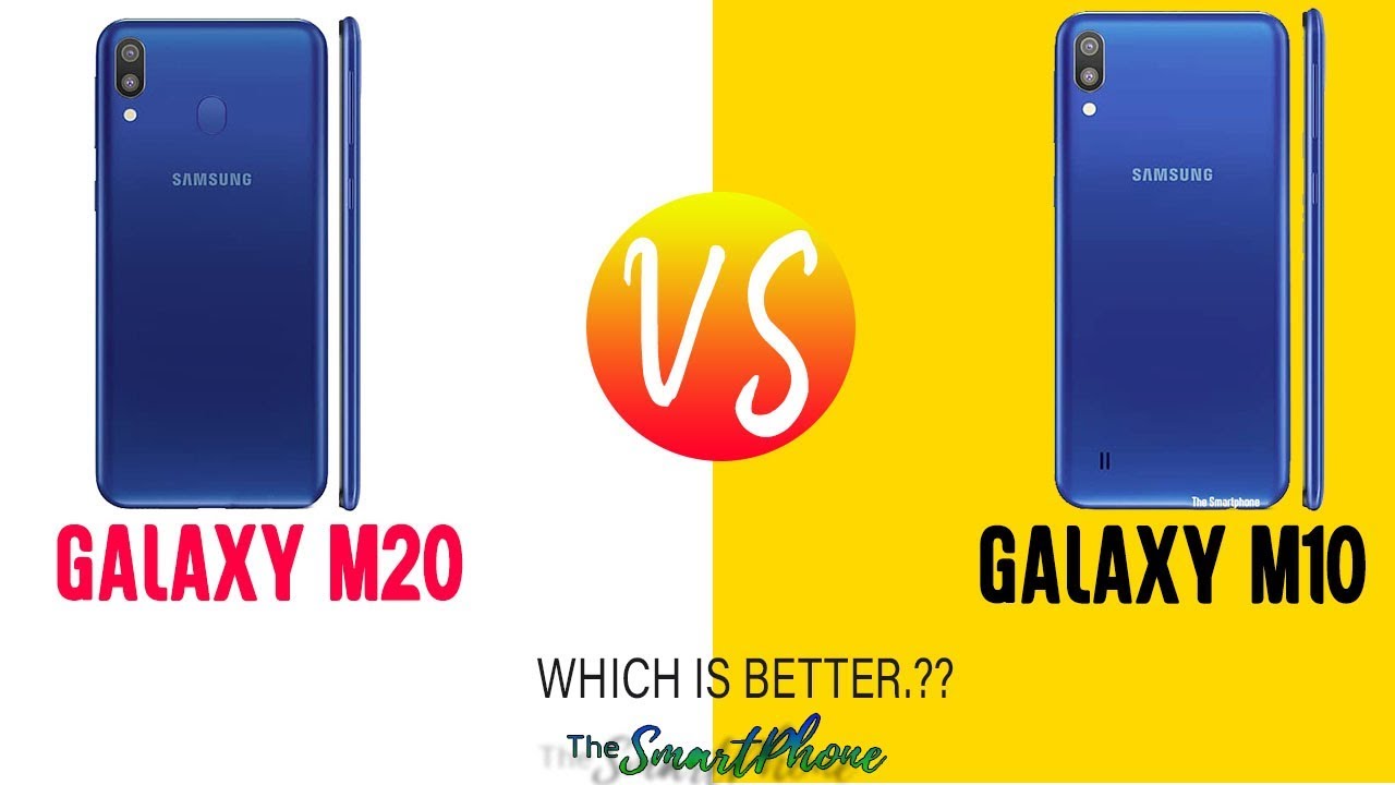 Samsung galaxy M20 VS  Samsung Galaxy M10 Full Comparison