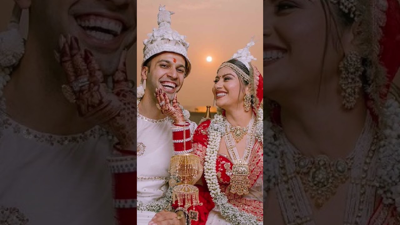 nagin actress Krishna Mukherjee engagement to wedding reception all pics &hearts;️&hearts;️#krishnamukherjee