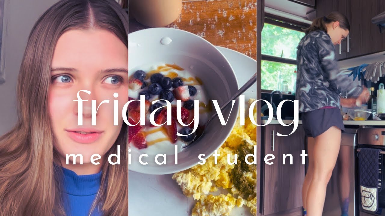 day in the life: 3rd year medical student 🩺🏃🏼‍♀️📖