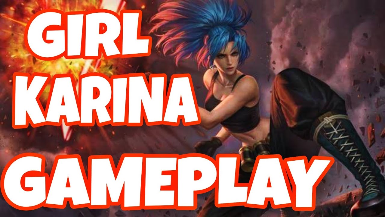 Girl Karina gameplay #mlbb #mobilelegends #mobilegame #mobilelegendsbangbang #karina 