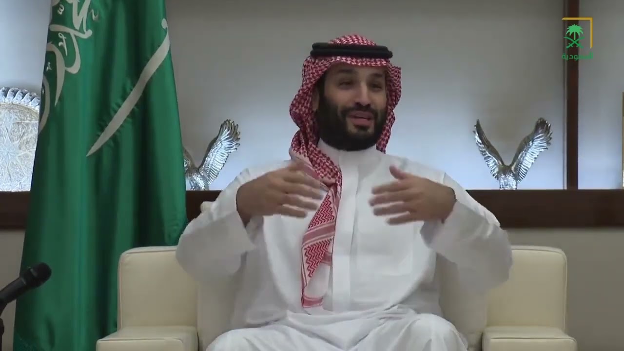 كلمة سمو #ولي_العهد الأمير محمد بن سلمان للاعبي المنتخب السعودي قبل مونديال #كأس_العالم