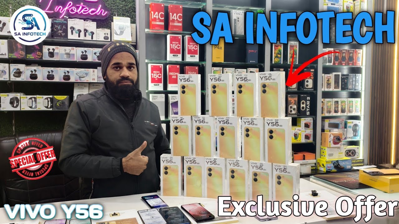 Bumper Offer Vivo Y56 Available at SA INFOTECH 