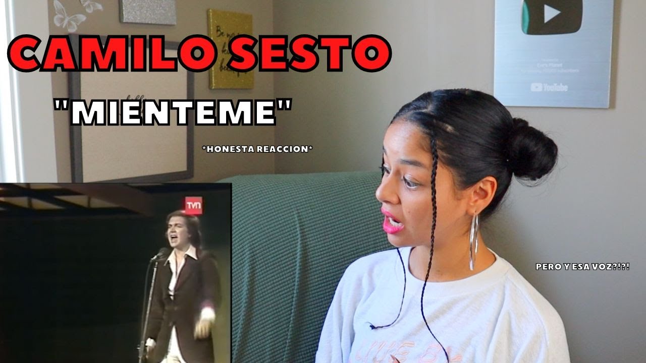 REACCIONO a CAMILO SESTO - 