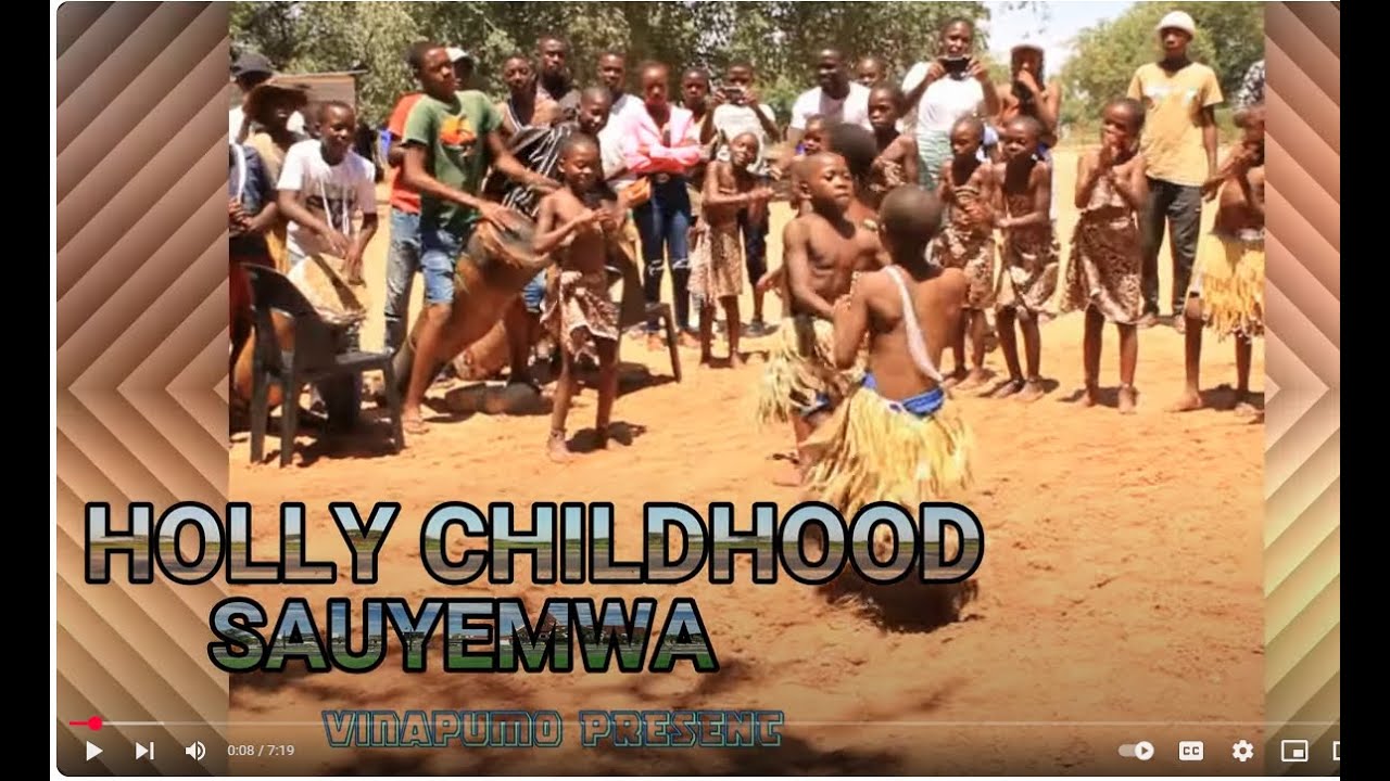 HOLLY CHILDHOOD SAUYEMWA CULTURAL PERFOMANCE #culture #vinapumo #kavango #namibia