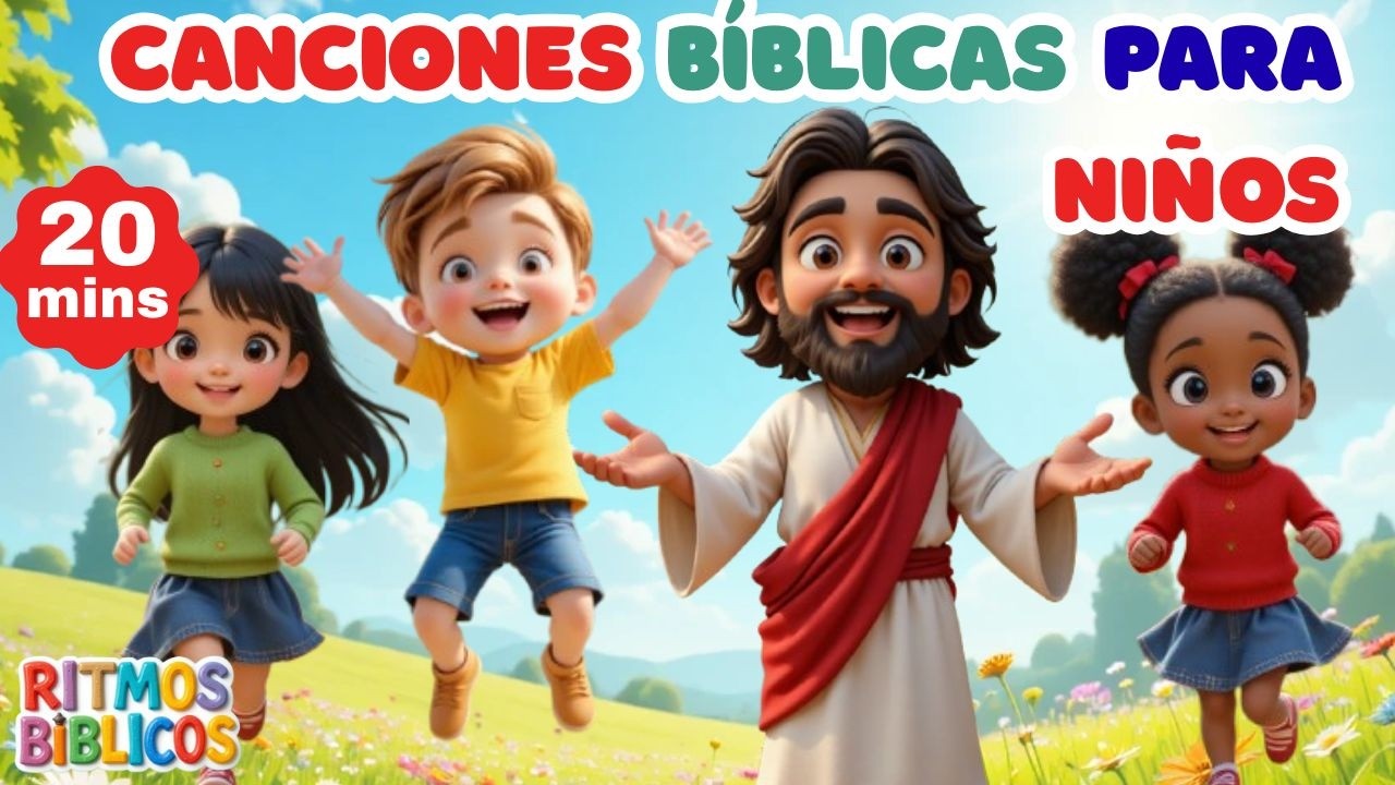 Canciones Bíblicas para Niños | Escuela dominical | Alabanza Infantil