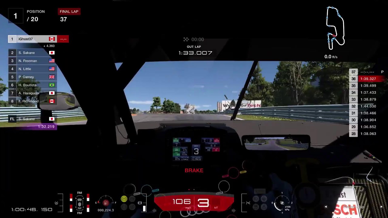 Gt7 Watkins Glen long gr.2 audi