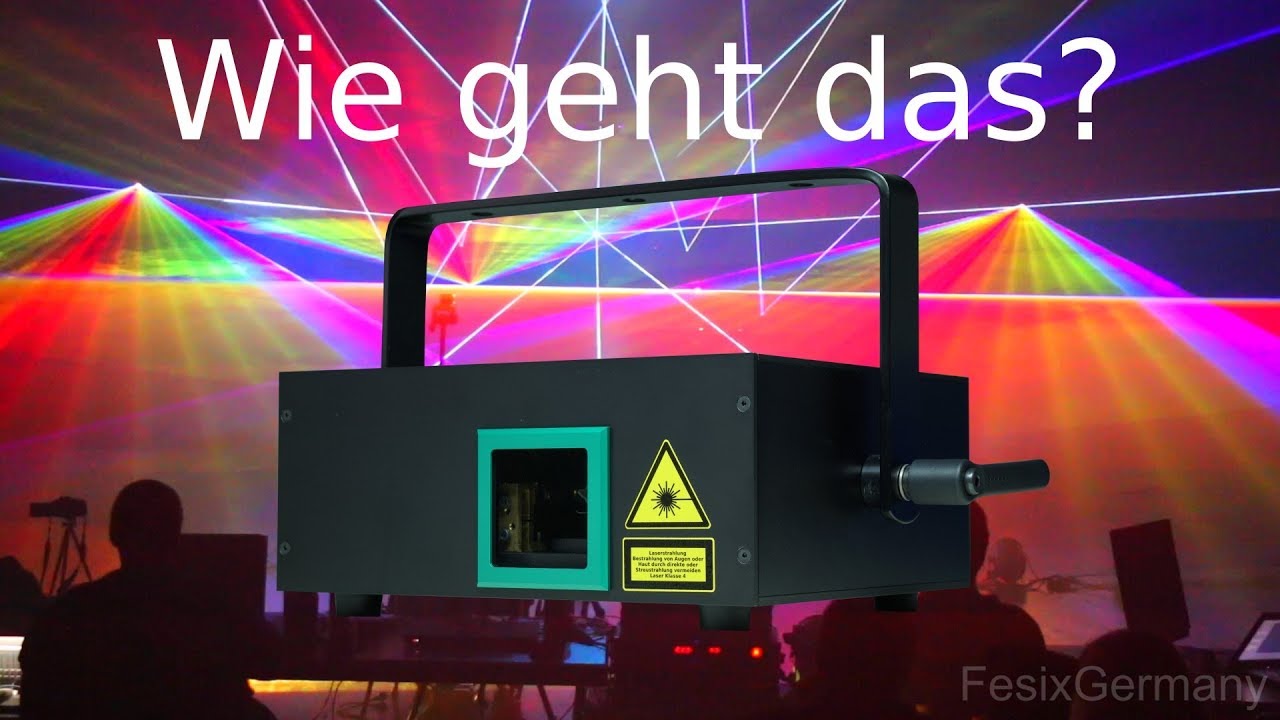 Wie ein Laserprojektor funktioniert