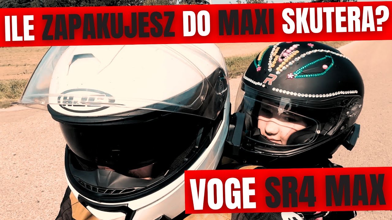 Skuter Voge SR4 MAX | Sprawdzamy Czy Da Się Nim Podr&oacute;żować We Dw&oacute;jkę? | 500 km!