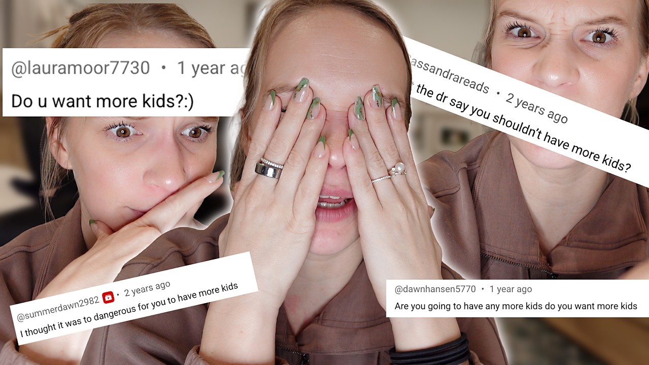 I can't have kids anymore & the rumors aren't true.