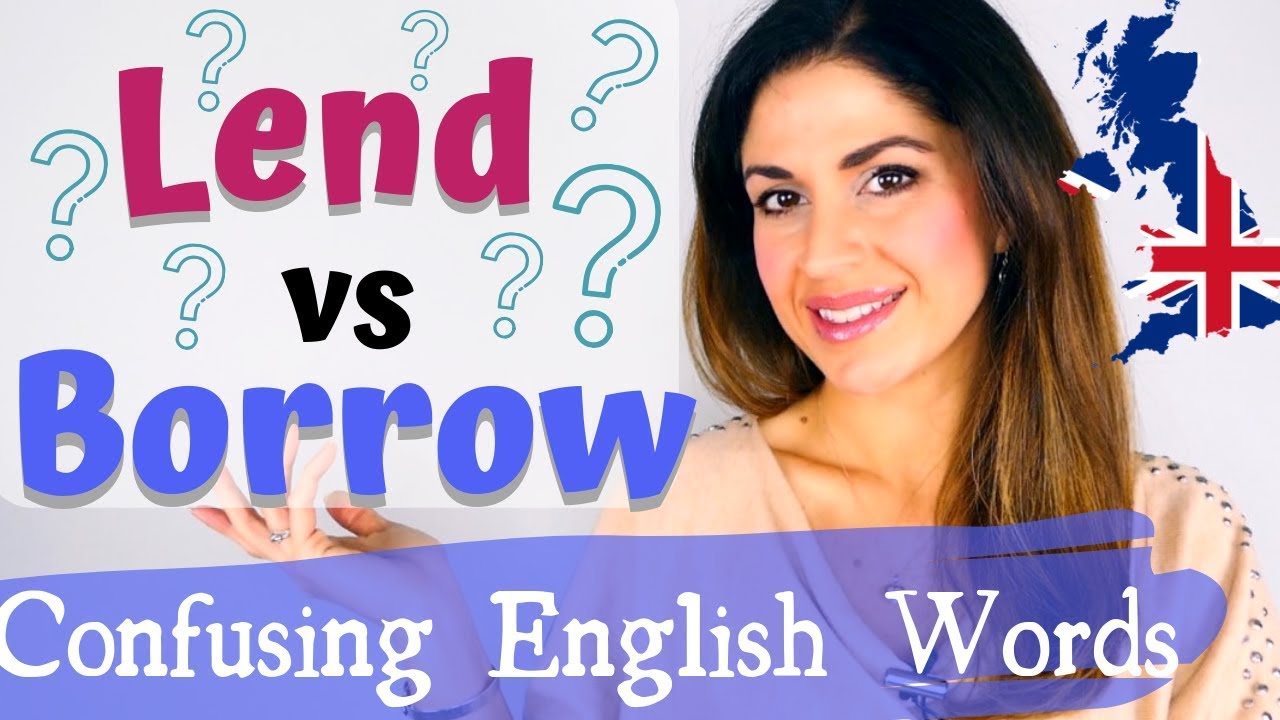LEND or BORROW? What's the difference? | English Grammar Lesson