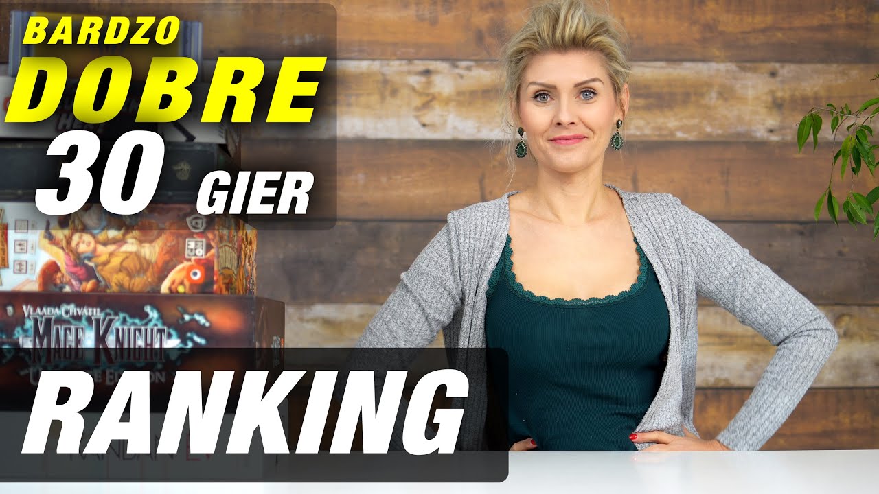 Najlepsze gry planszowe 2023 │ Dobre - ranking 30 gier