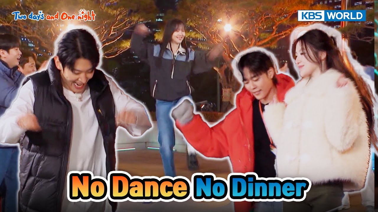 🎧🍕 Dance Your Way to Dinner 🎶😂 [Two Days and One Night 4 Ep266-6] | KBS WORLD TV 250330