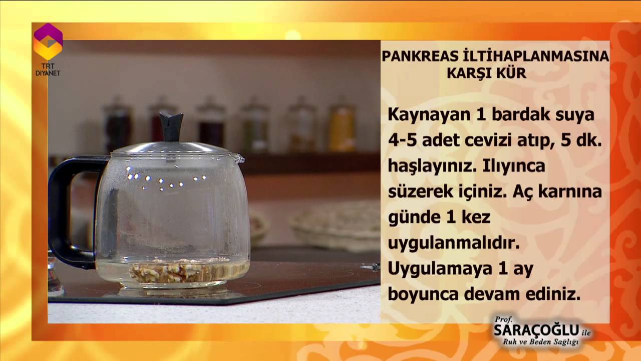PANKREAS İLTİHAPLANMASINA KARŞI KÜR