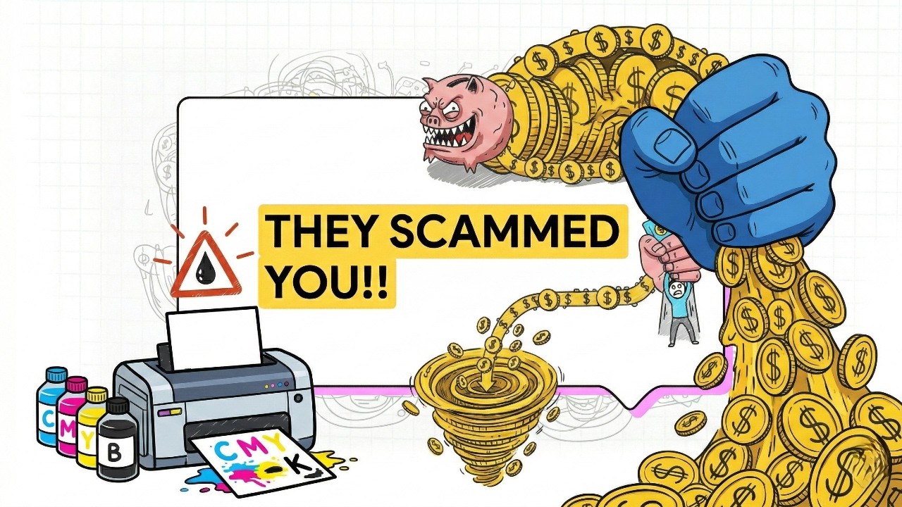 Why Printer Companies Are Robbing You