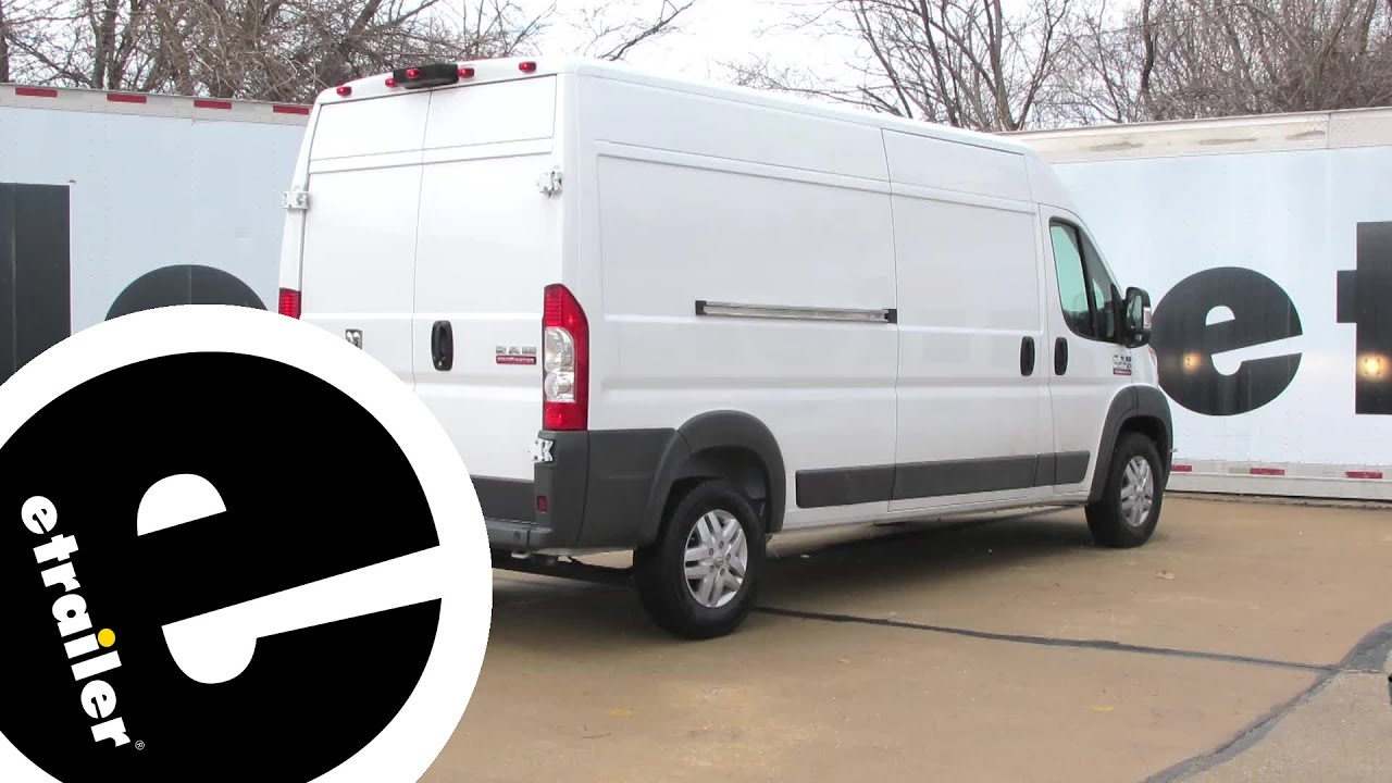 etrailer | How to Install: Curt Trailer Hitch Receiver on your 2016 Ram ProMaster 2500