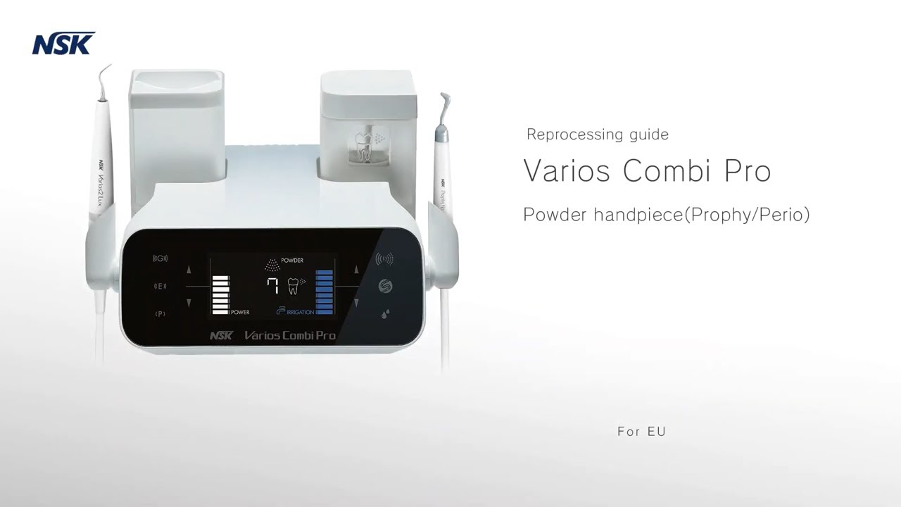 NSK Varios Combi Pro Reprocessing Powder Unit for EU