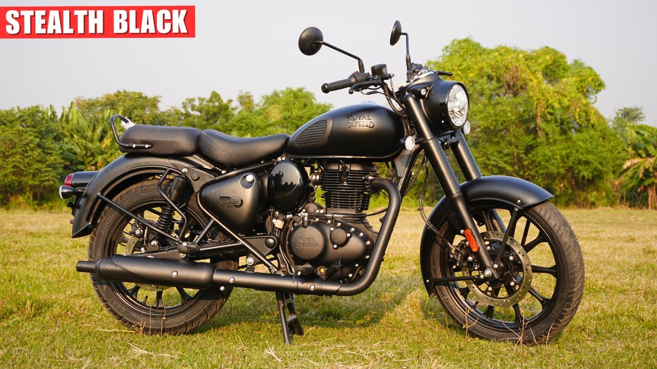 2025 Royal Enfield Classic 350 Stealth Black Ride Review - Before U Buy Must Watch !!