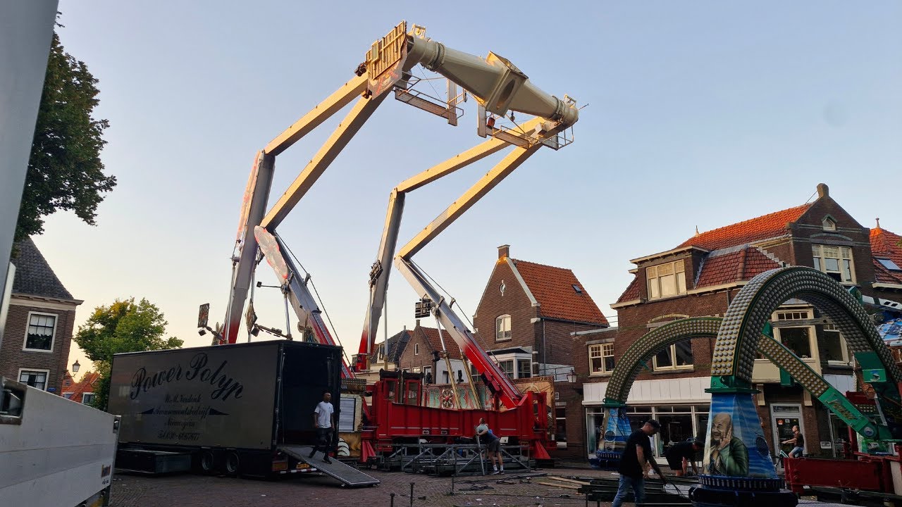 Transport en afbouw kermis Hoorn 2025 - Deel 2