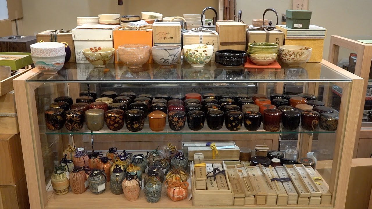 Introduction of the Tea Utensil Specialty Store - Kakinuma in Tokyo