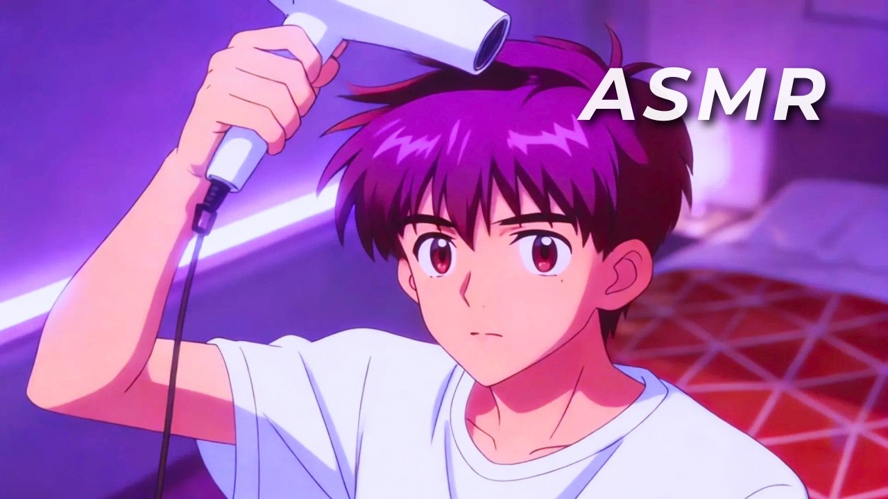 Purple Room • Hair Dryer White Noise • 2h Loop
