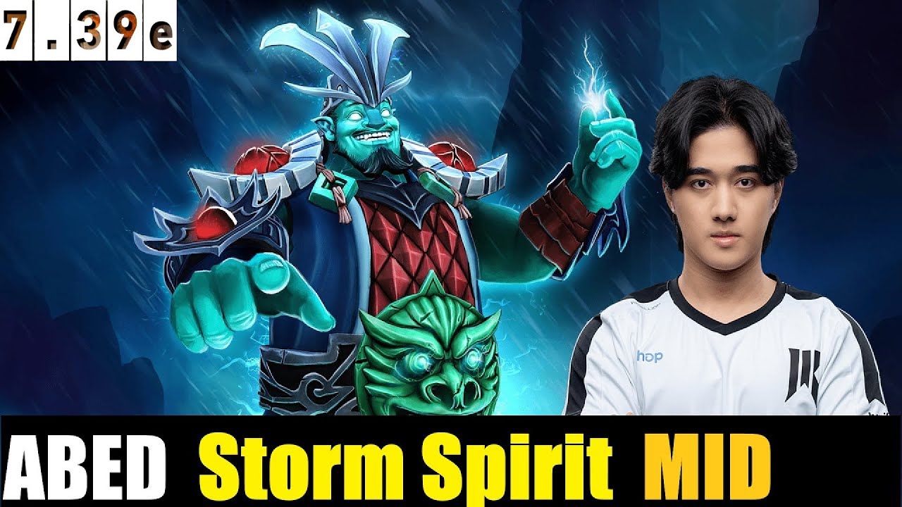 🤯ABED [Storm Spirit] MID 7.39e - DOTA 2 HIGHEST MMR MATCH #dota2    #dota2gameplay  #abed