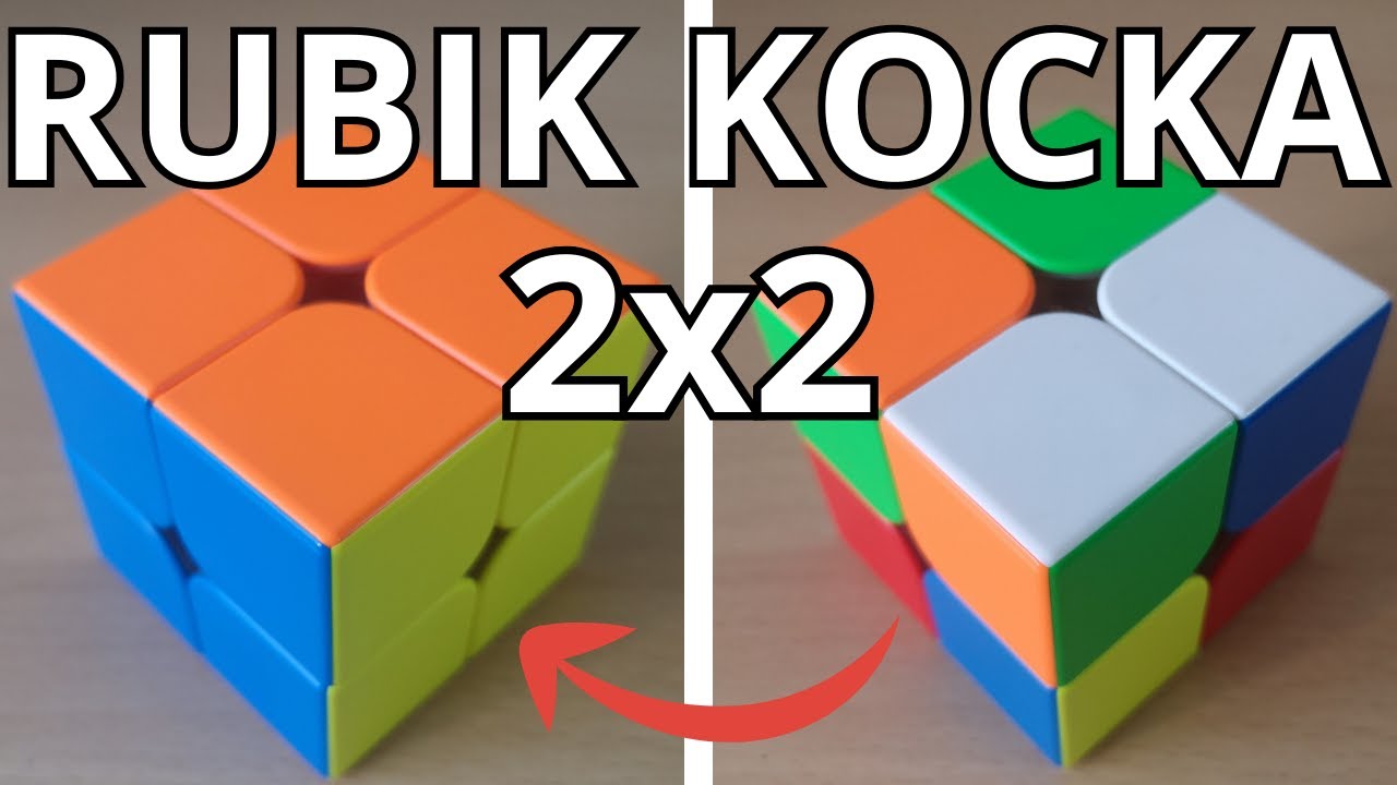 2x2 RUBIK kocka kirakása kezdőknek – teljes megoldás magyarul