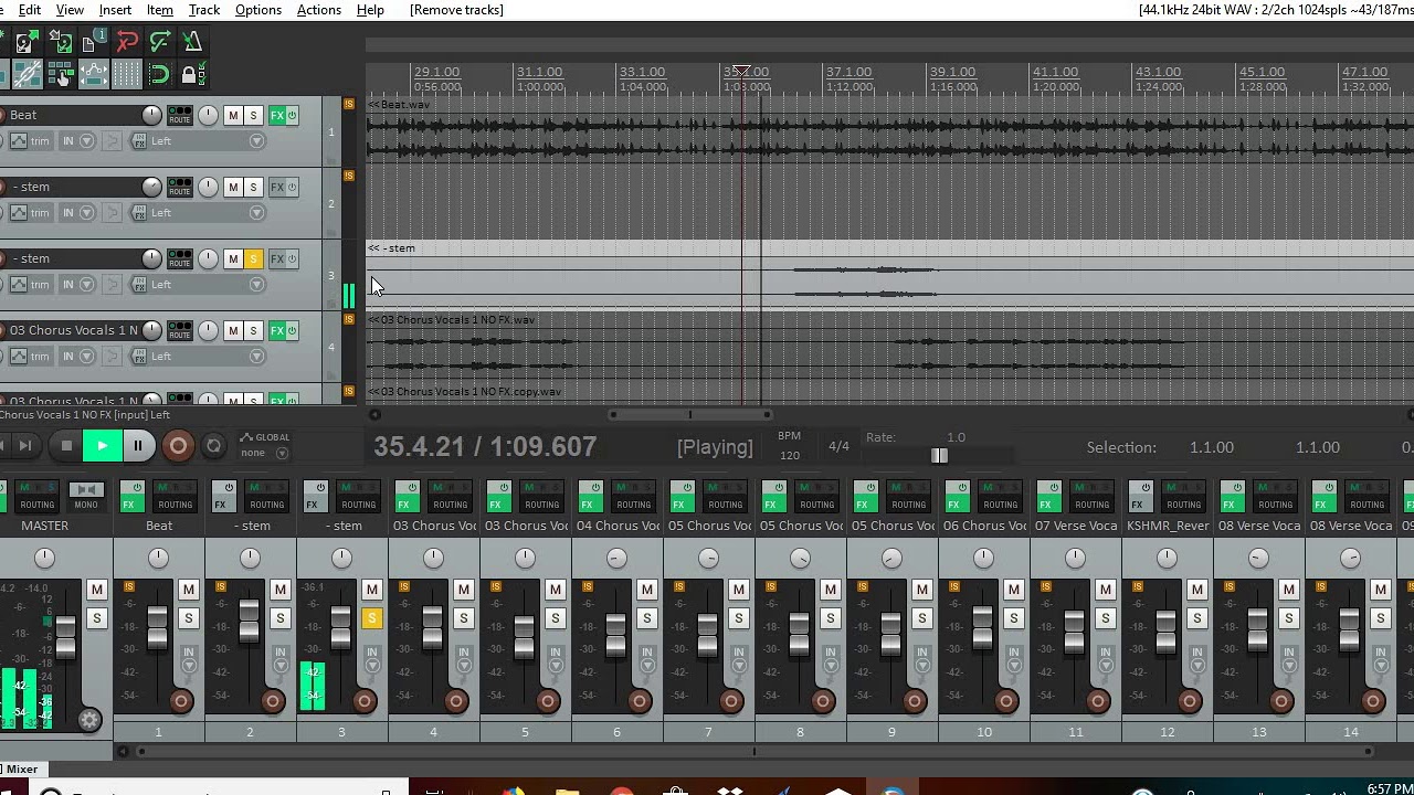 Reverse Reverb Tutorial on Vocals (Reaper)