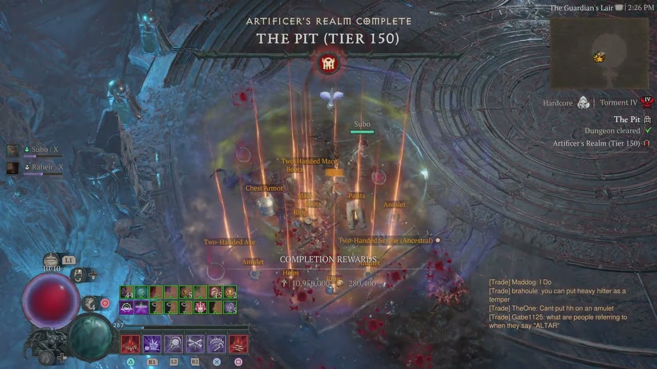 Pit 150 Clear Hardcore Diablo 4