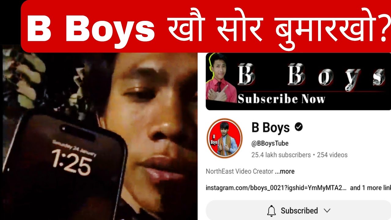 BBoys खौ बुबाय | आथिखालाव जेरावबो सेफति गैलिया | Youtuber फोरा गोबां सांग्रां जानांसिगौ