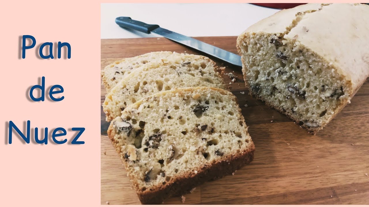 PAN DE NUEZ !!!!!! Fácil, rápido y muy muy rico!!!! paso a paso!
