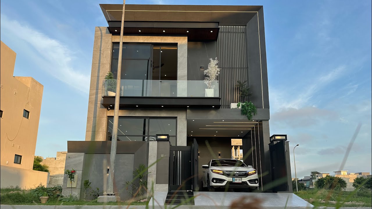 5 Marla Ultra Modern Designer Luxury House Details |03254252983