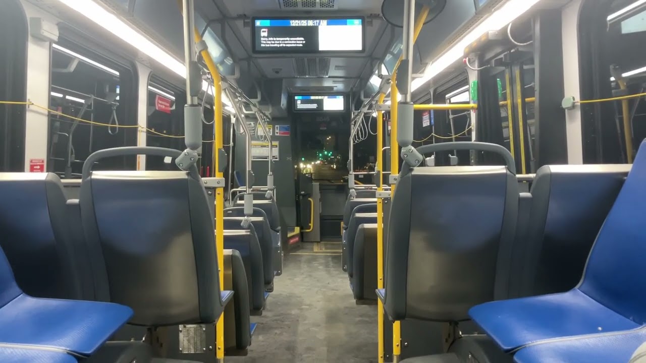 CTA On Board Riding 2025 Nova LFS Bus 8846 on the 1st 93 California/Dodge NB Trip from Logan Square