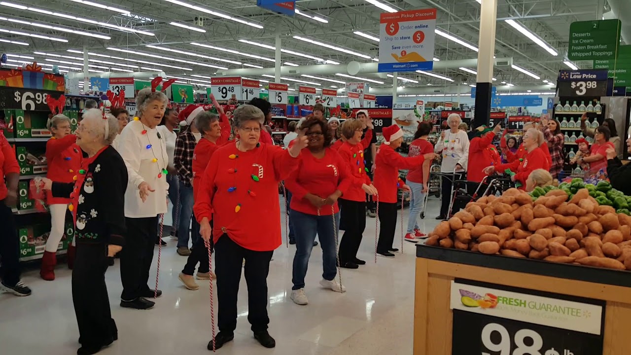 Flash mob Walmart