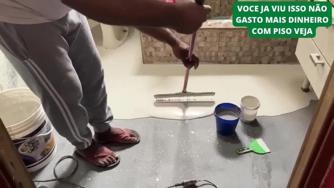 VEJA QUE BRILHANTE IDEIA Não Gaste mais DINHEIRO💰 Com PISO E Argamassa CUSTO MUITO BAIXO VEJA E FAÇ
