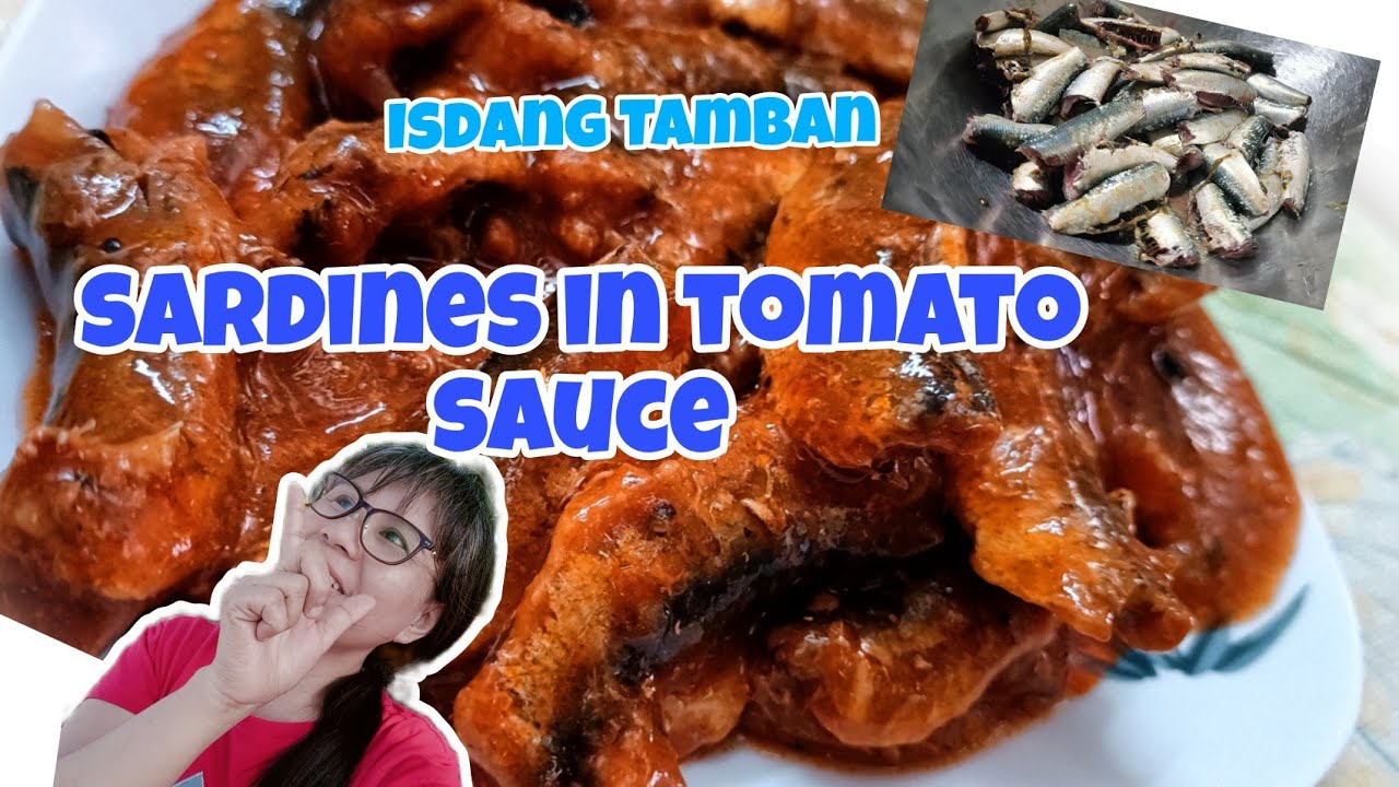 Murang ulam recipe/ TAMBAN  SARDINES in TOMATO SAUCE makakain pati tinik