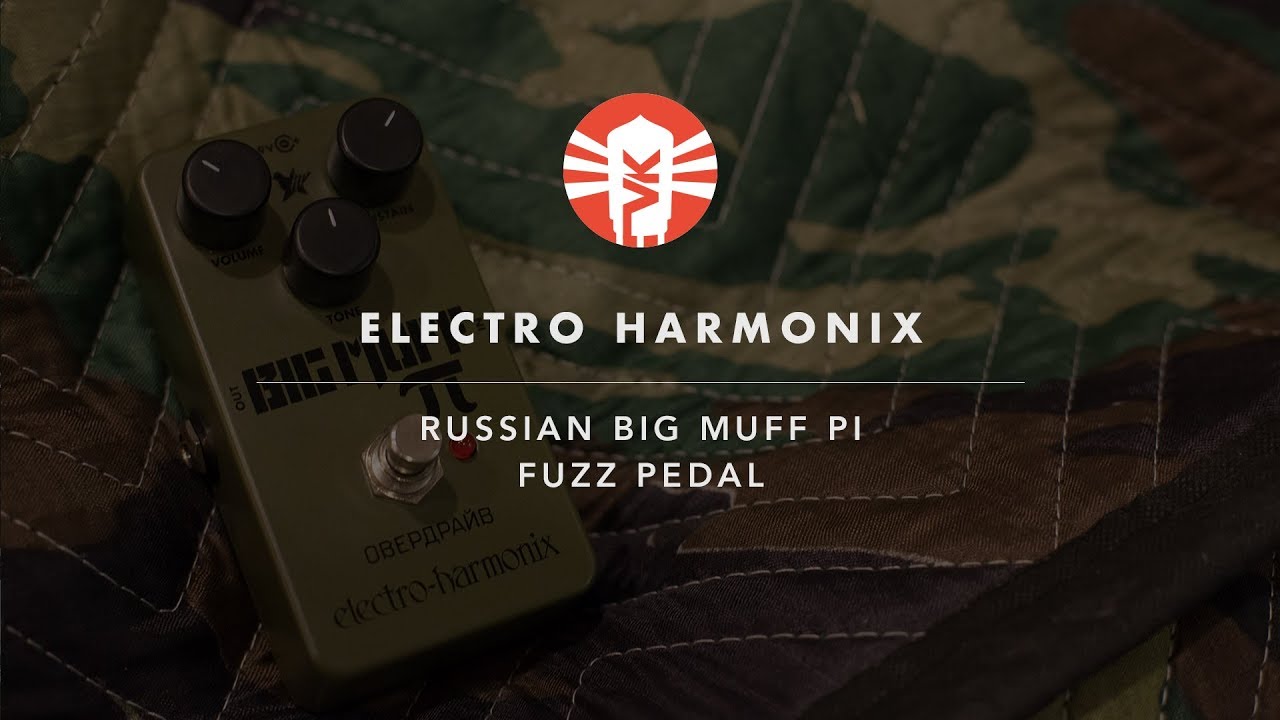 Electro-Harmonix Green Russian Big Muff Pi | Guitar Pedal | Vintage King