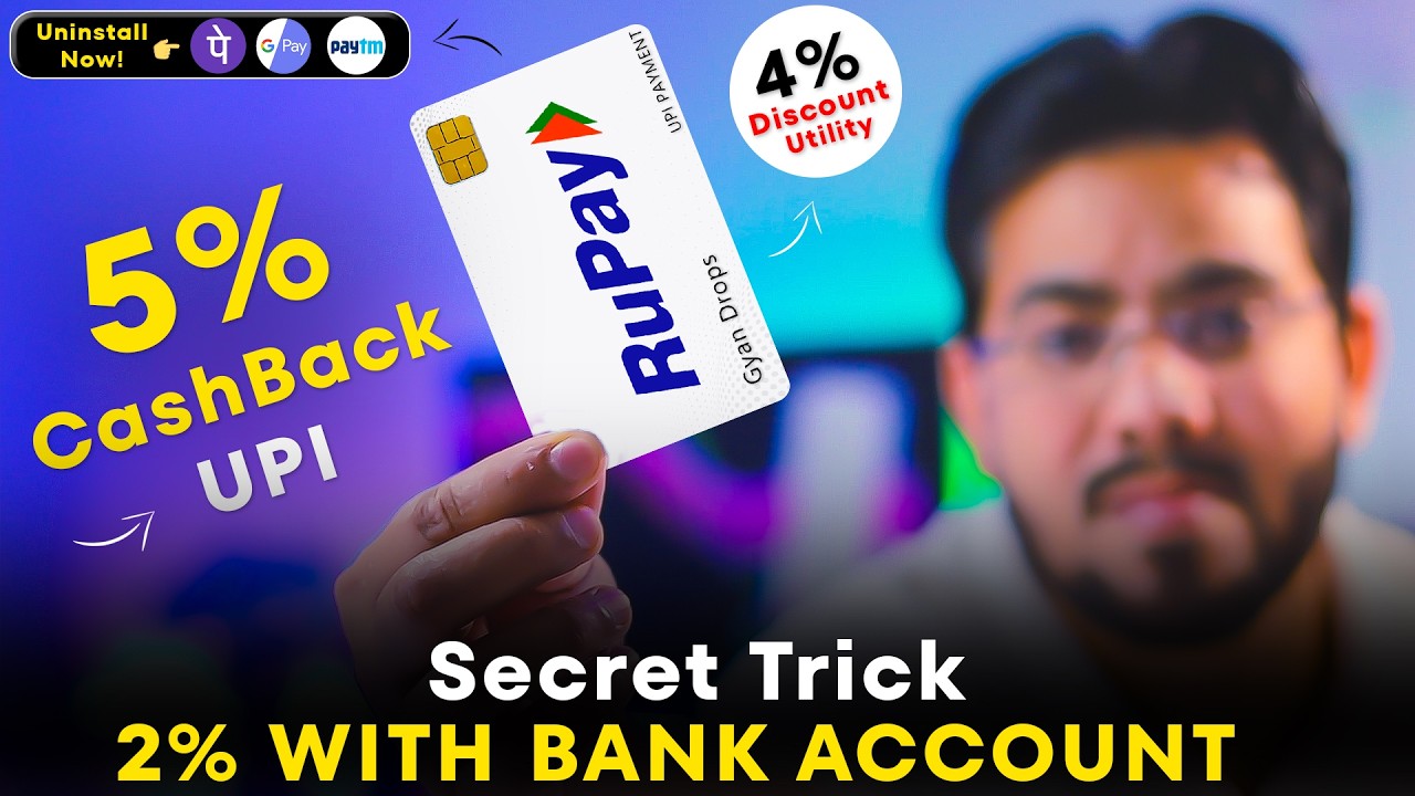 Lifetime Free! Flat 5% CASHBACK on UPI with Rupay Credit Card | Best UPI Credit Card for 2026